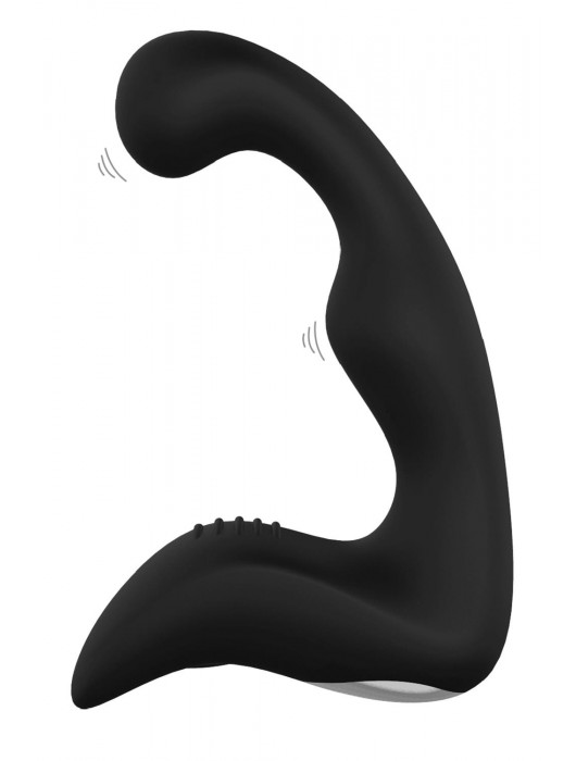 Чёрный перезаряжаемый массажёр простаты BOOTY PLEASER - Dream Toys - в Балаково купить с доставкой