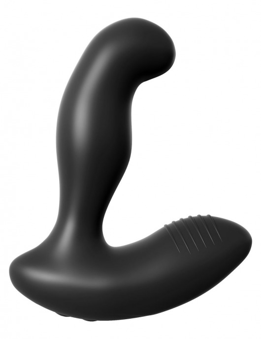 Черный массажер простаты Electro Stim Prostate Vibe с электростимуляцией - 13,3 см. - Pipedream - купить с доставкой в Балаково
