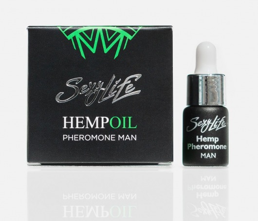 Мужские духи с феромонами Sexy Life HEMPOIL man - 5 мл. -  - Магазин феромонов в Балаково