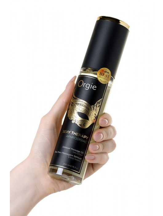 Минеральное массажное масло Orgie Sexy Therapy Afrodisiac - 200 мл. - ORGIE - купить с доставкой в Балаково
