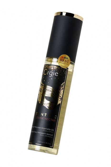Растительное массажное масло Orgie Tantric Divine Nectar - 200 мл. - ORGIE - купить с доставкой в Балаково