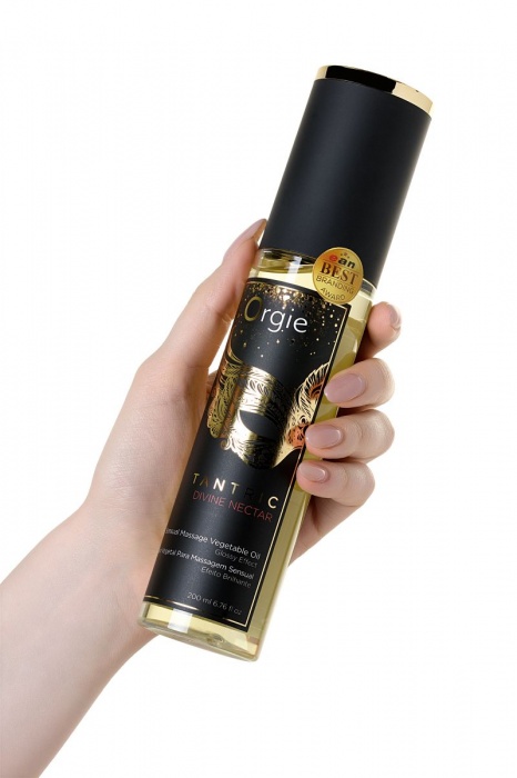 Растительное массажное масло Orgie Tantric Divine Nectar - 200 мл. - ORGIE - купить с доставкой в Балаково
