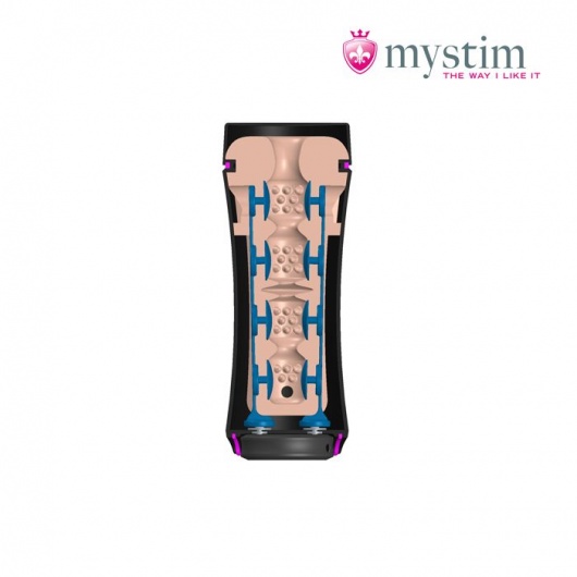 Мастурбатор-анус Opus E Donut с возможностью подключения электростимуляции - MyStim - купить с доставкой в Балаково