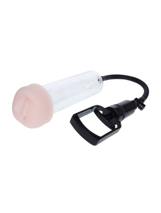 Поршневая мужская помпа с насадкой - Baile - в Балаково купить с доставкой