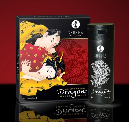 Интимный мужской крем  Дракон - Shunga - купить с доставкой в Балаково