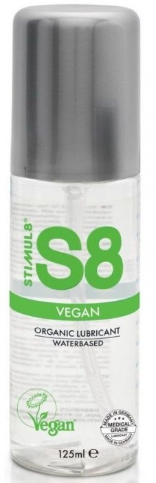 Веганский лубрикант на водной основе S8 Vegan Lube - 125 мл. - Stimul8 - купить с доставкой в Балаково