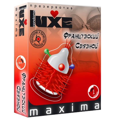 Презерватив LUXE Maxima  Французский связной  - 1 шт. - Luxe - купить с доставкой в Балаково