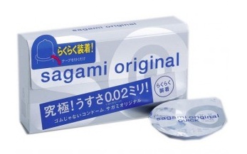 Ультратонкие презервативы Sagami Original QUICK - 6 шт. - Sagami - купить с доставкой в Балаково