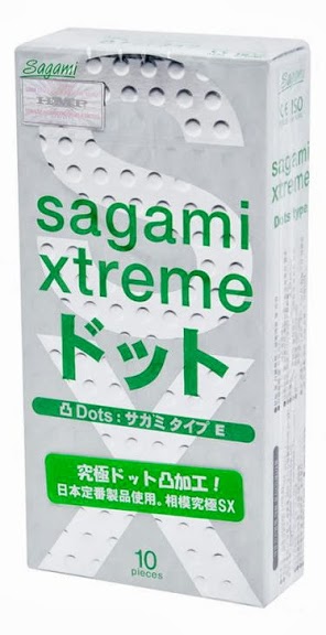 Презервативы Sagami Xtreme Type-E с точками - 10 шт. - Sagami - купить с доставкой в Балаково