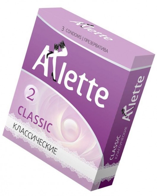 Классические презервативы Arlette Classic - 3 шт. - Arlette - купить с доставкой в Балаково
