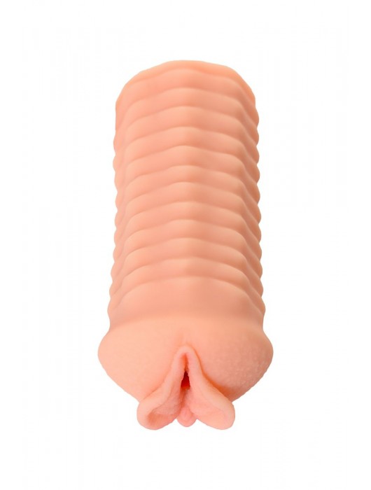 Мастурбатор-вагина ELEGANCE с ребрами на поверхности - KOKOS - в Балаково купить с доставкой