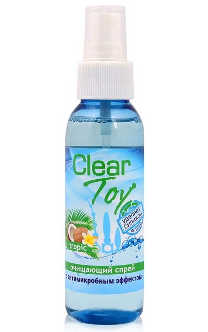 Очищающий спрей для игрушек CLEAR TOY Tropic - 100 мл. - Биоритм - купить с доставкой в Балаково
