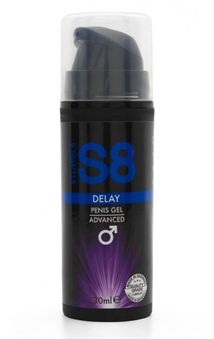 Пролонгирующий гель для мужчин S8 Delay Gel - 30 мл. - Stimul8 - купить с доставкой в Балаково