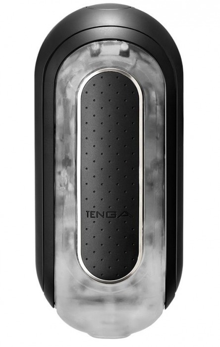 Черный мастурбатор Flip Zero с вибрацией - Tenga - в Балаково купить с доставкой