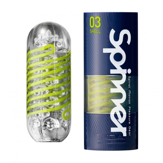 Мастурбатор SPINNER Shell - Tenga - в Балаково купить с доставкой
