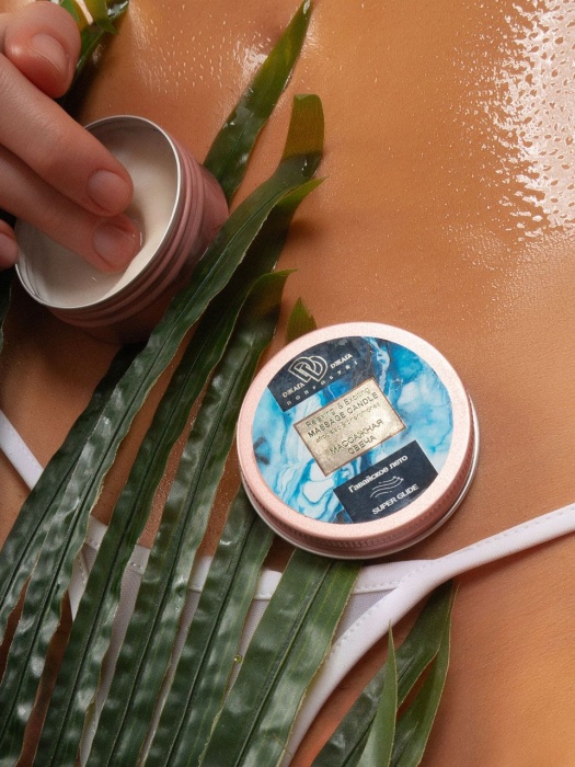 Массажная свеча  Гавайское лето - БиоМед - купить с доставкой в Балаково