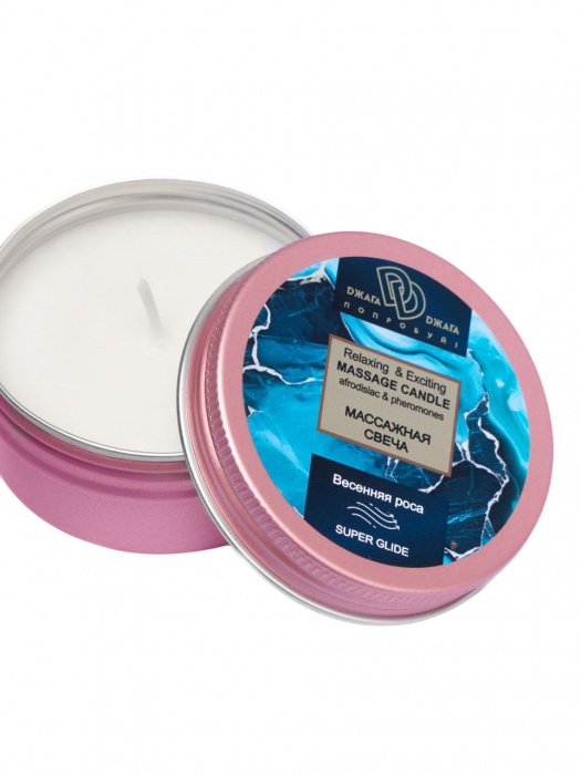 Массажная свеча  Весенняя роса - БиоМед - купить с доставкой в Балаково