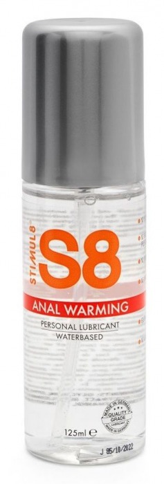 Согревающий анальный лубрикант Stimul8 Warming Anal Lube - 125 мл. - Stimul8 - купить с доставкой в Балаково