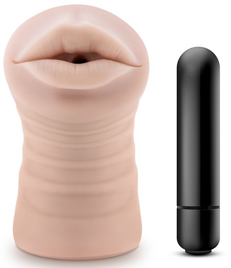 Телесный мастурбатор-ротик Skye - Blush Novelties - в Балаково купить с доставкой