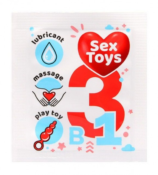 Гель-лубрикант на водной основе Sex Toys - 4 гр. - Биоритм - купить с доставкой в Балаково