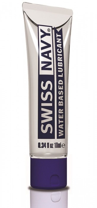 Лубрикант Swiss Navy Water Based Lube на водной основе - 10 мл. - Swiss navy - купить с доставкой в Балаково