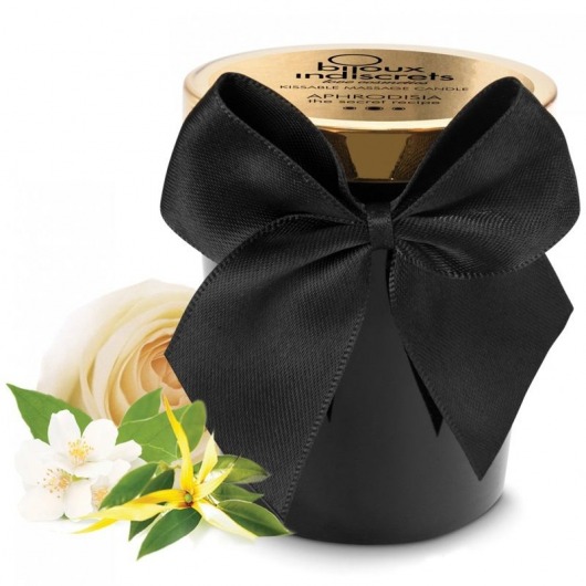 Массажная свеча Aphrodisia с цветочным ароматом - 70 мл. - Bijoux Indiscrets - купить с доставкой в Балаково