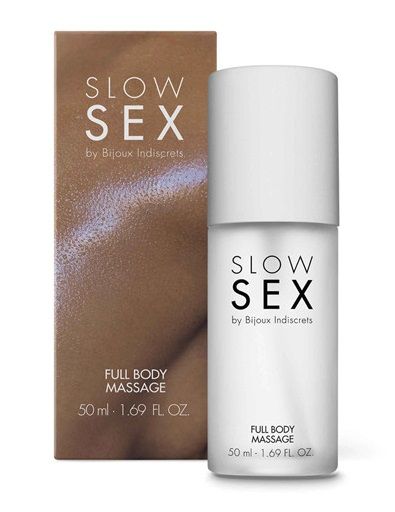 Массажный гель Slow Sex Full Body Massage - 50 мл. - Bijoux Indiscrets - купить с доставкой в Балаково