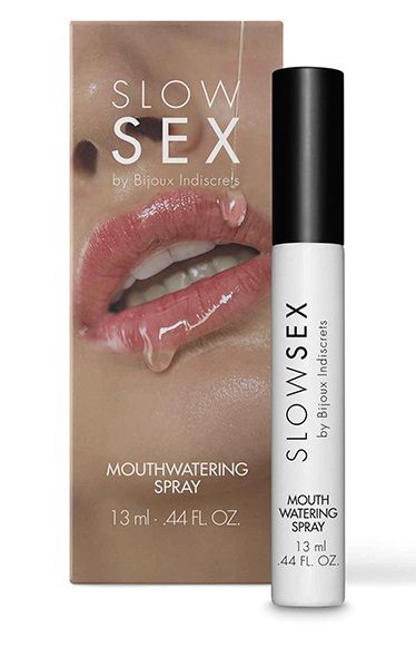 Спрей для усиления слюноотделения Slow Sex Mouthwatering Spray - 13 мл. - Bijoux Indiscrets - купить с доставкой в Балаково