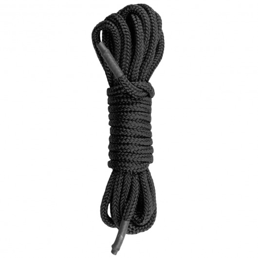 Черная веревка для бондажа Easytoys Bondage Rope - 5 м. - Easy toys - купить с доставкой в Балаково