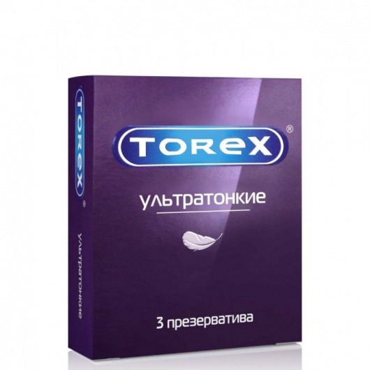 Презервативы Torex  Ультратонкие  - 3 шт. - Torex - купить с доставкой в Балаково