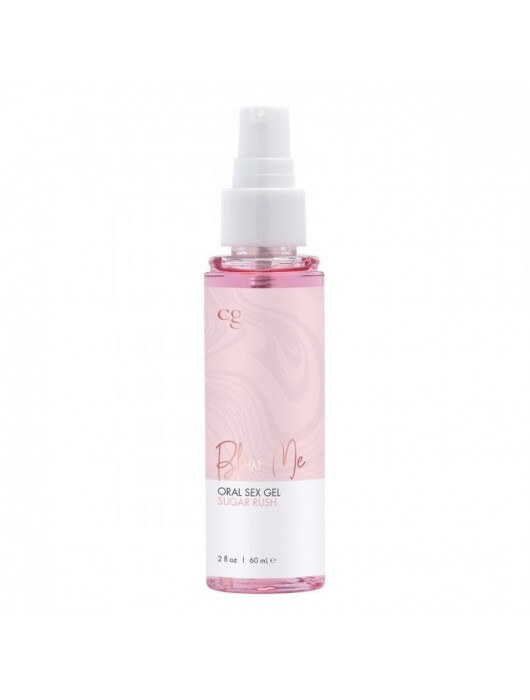Гель для орального секса Sugar Rush с ароматом сладкой ваты - 60 мл. - CG - купить с доставкой в Балаково