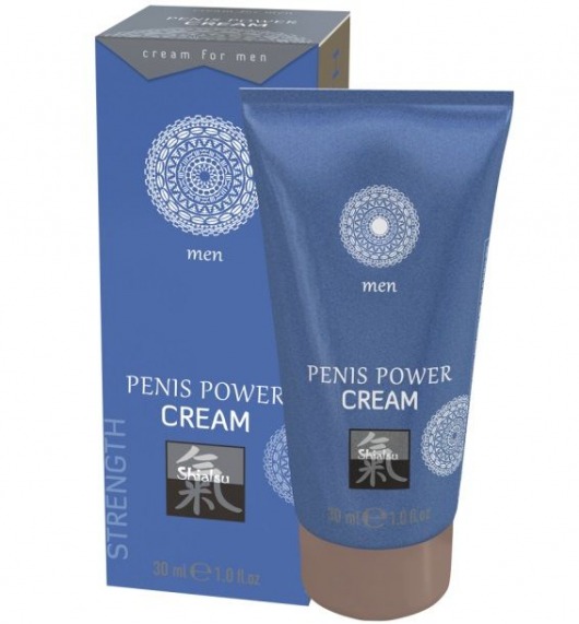 Возбуждающий крем для мужчин Penis Power Cream - 30 мл. - Shiatsu - купить с доставкой в Балаково