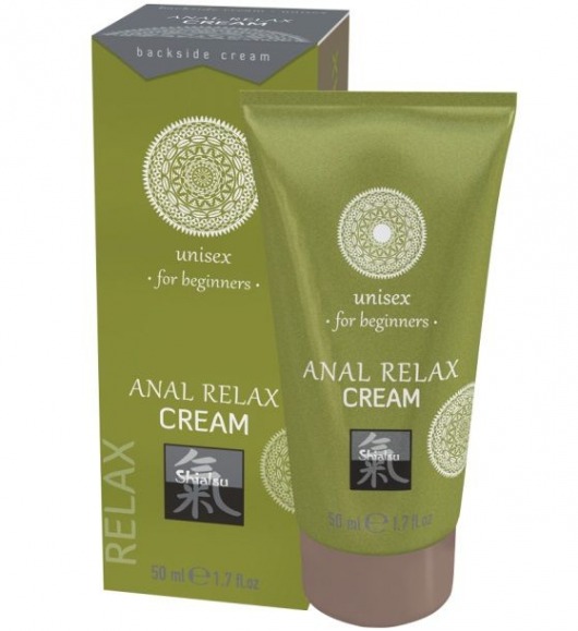 Анальный крем Anal Relax Cream - 50 мл. - Shiatsu - купить с доставкой в Балаково