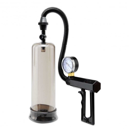 Черная мужская помпа PISTOL-GRIP POWER - Pipedream - в Балаково купить с доставкой