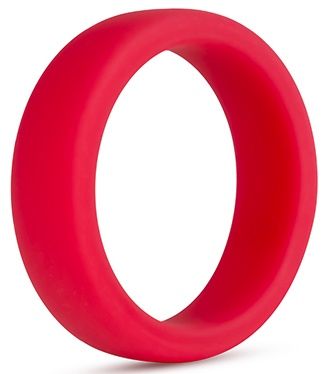 Красное эрекционное кольцо Silicone Go Pro Cock Ring - Blush Novelties - в Балаково купить с доставкой