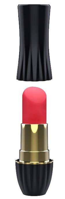 Клиторальный стимулятор-помада LIPSTICK - 9,3 см. - Dream Toys - купить с доставкой в Балаково