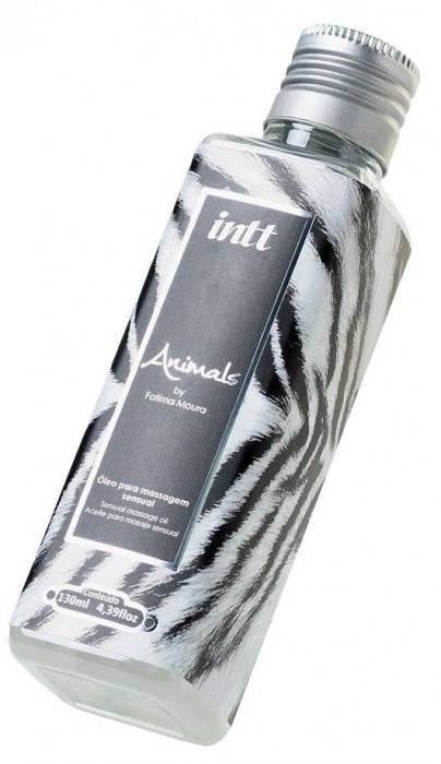 Массажное масло ANIMALS by Fatima Moura с возбуждающим эффектом - 130 мл. - INTT - купить с доставкой в Балаково