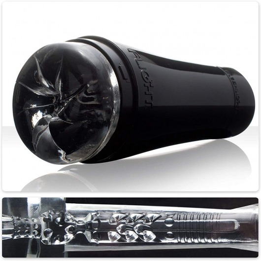 Черный мастурбатор-анус Fleshlight - Flight Pilot - Fleshlight - в Балаково купить с доставкой