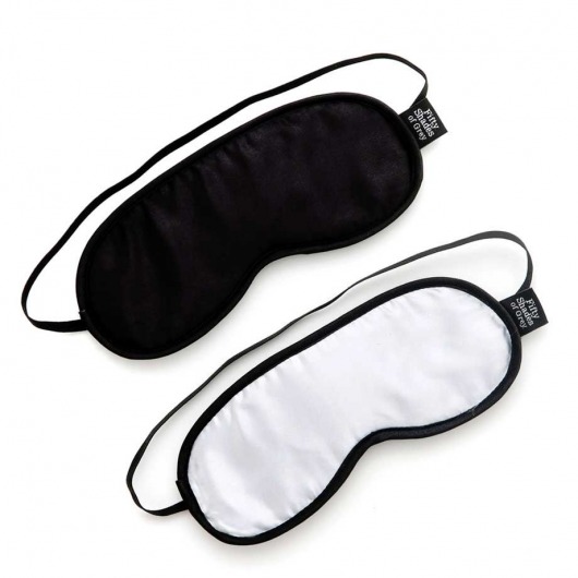 Набор из двух масок на глаза Soft Blindfold Twin Pack - Fifty Shades of Grey - купить с доставкой в Балаково