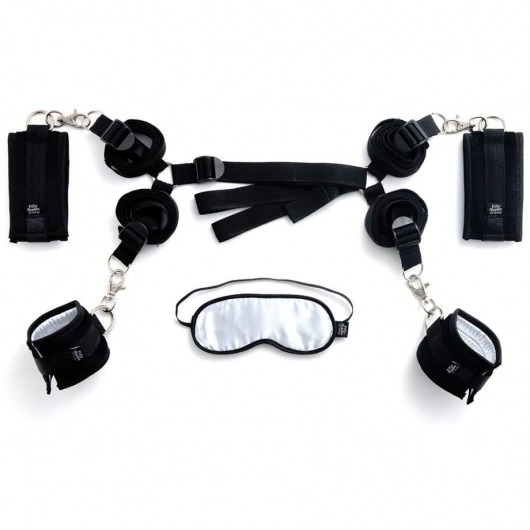 Комплект бондажа Under The Bed Restraints Kit - Fifty Shades of Grey - купить с доставкой в Балаково