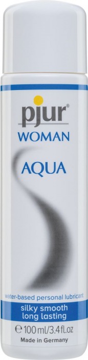 Лубрикант на водной основе pjur WOMAN Aqua - 100 мл. - Pjur - купить с доставкой в Балаково