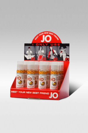 Лубрикант с ароматом персика JO Flavored Peachy Lips - 30 мл. - System JO - купить с доставкой в Балаково