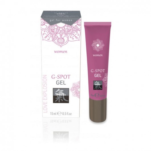 Возбуждающий интимный гель G-SPOT GEL - 15 мл. - Shiatsu - купить с доставкой в Балаково