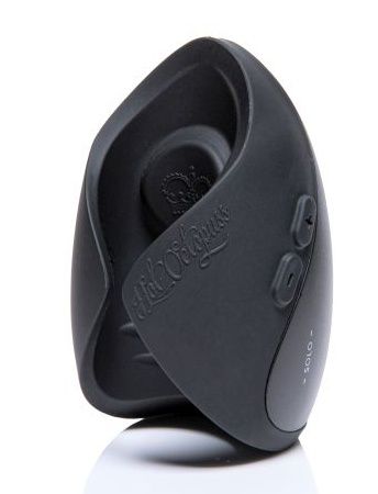 Черный инновационный мужской вибратор PULSE SOLO ESSENTIAL - Hot Octopuss - в Балаково купить с доставкой