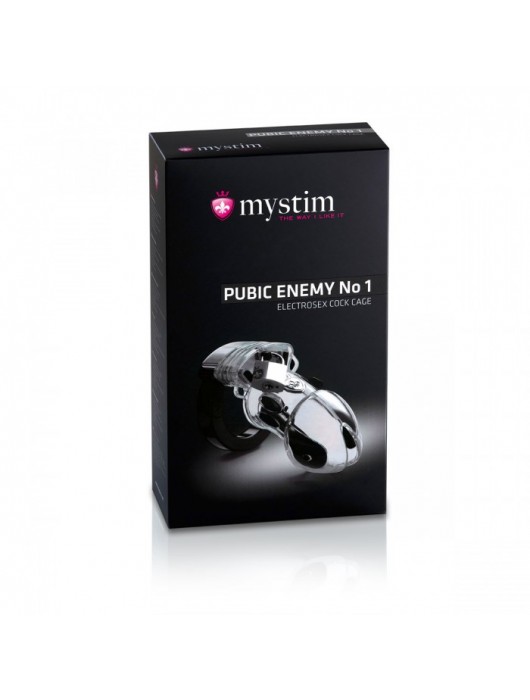 Пояс верности с электростимуляцией Pubic Enemy №1 - MyStim - купить с доставкой в Балаково