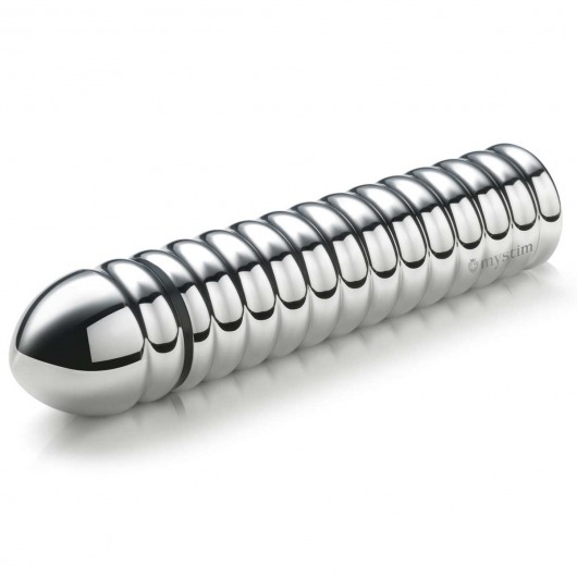 Рельефный фаллос для интенсивного электросекса Groovey George - 20 см. - MyStim - купить с доставкой в Балаково