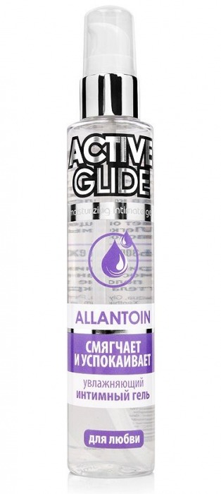 Увлажняющий интимный гель Active Glide Allantoin - 100 гр. - Биоритм - купить с доставкой в Балаково