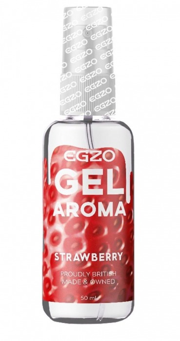 Интимный лубрикант EGZO AROMA с ароматом клубники - 50 мл. - EGZO - купить с доставкой в Балаково