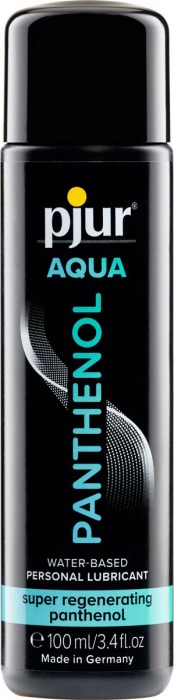 Лубрикант на водной основе с пантенолом pjur AQUA Panthenol - 100 мл. - Pjur - купить с доставкой в Балаково