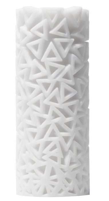 Белый 3D мастурбатор PILE - Tenga - в Балаково купить с доставкой